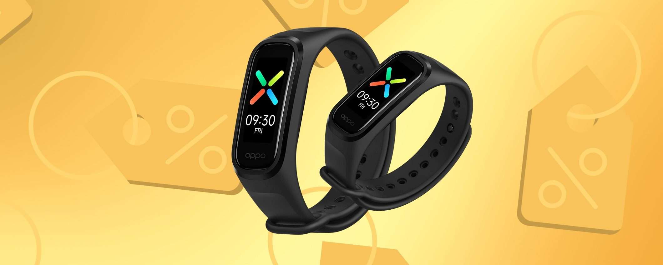 OPPO Band Sport: al polso è una FANTASIA con schermo Amoled