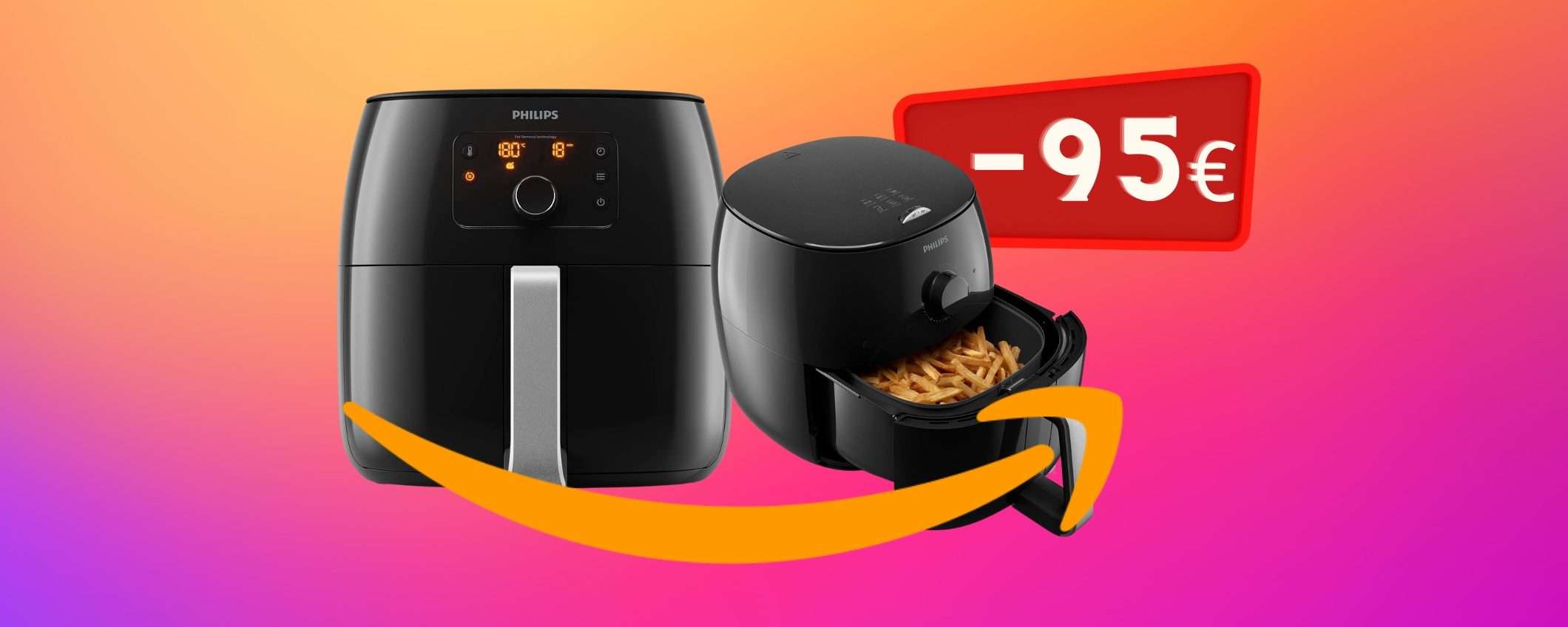 Philips Airfryer XXL Premium: friggitrice ad aria STUPENDA a -95€