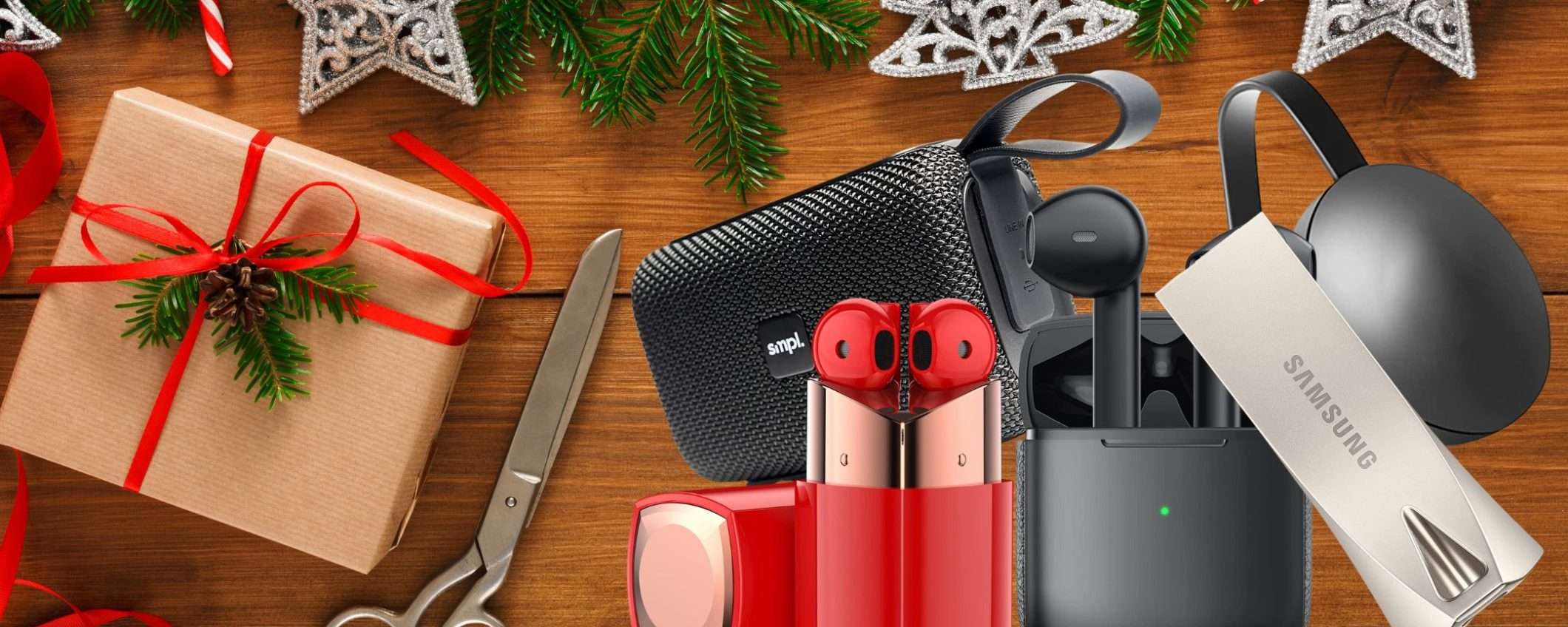 Natale su Amazon: 5 regali tech SPETTACOLARI a meno di 20€