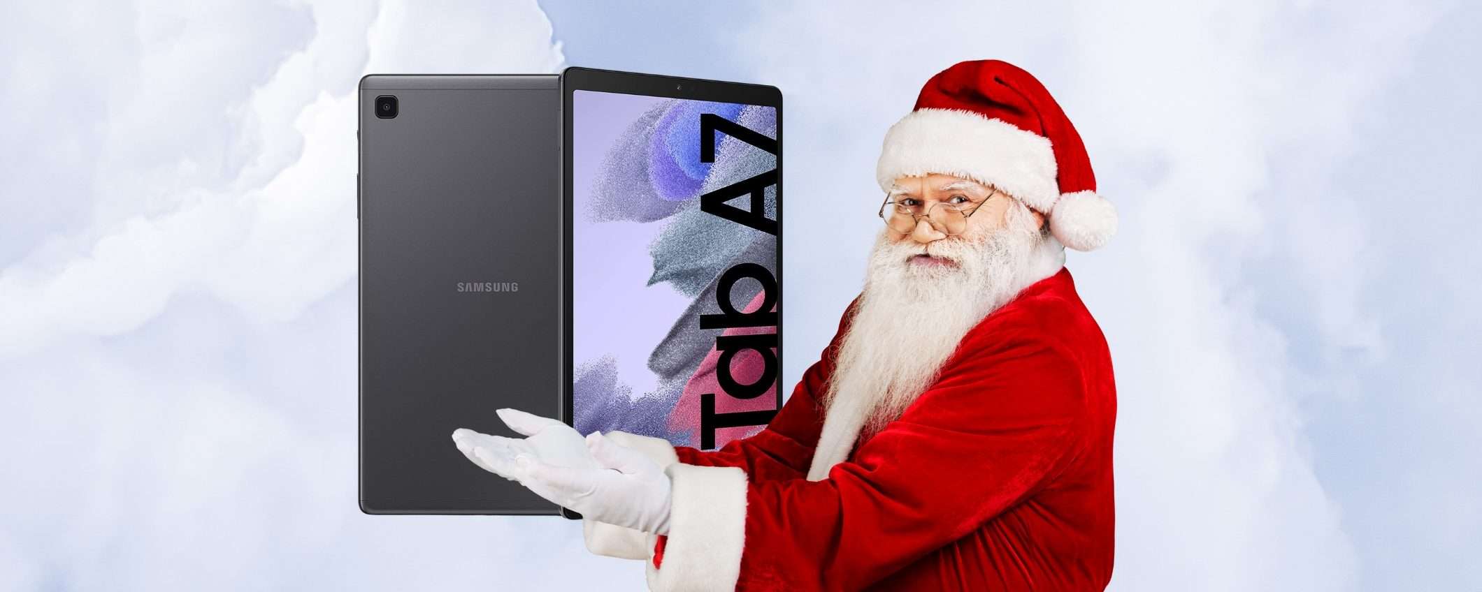 Solo 100€ per questo Tablet Samsung STELLARE: arriva per Natale