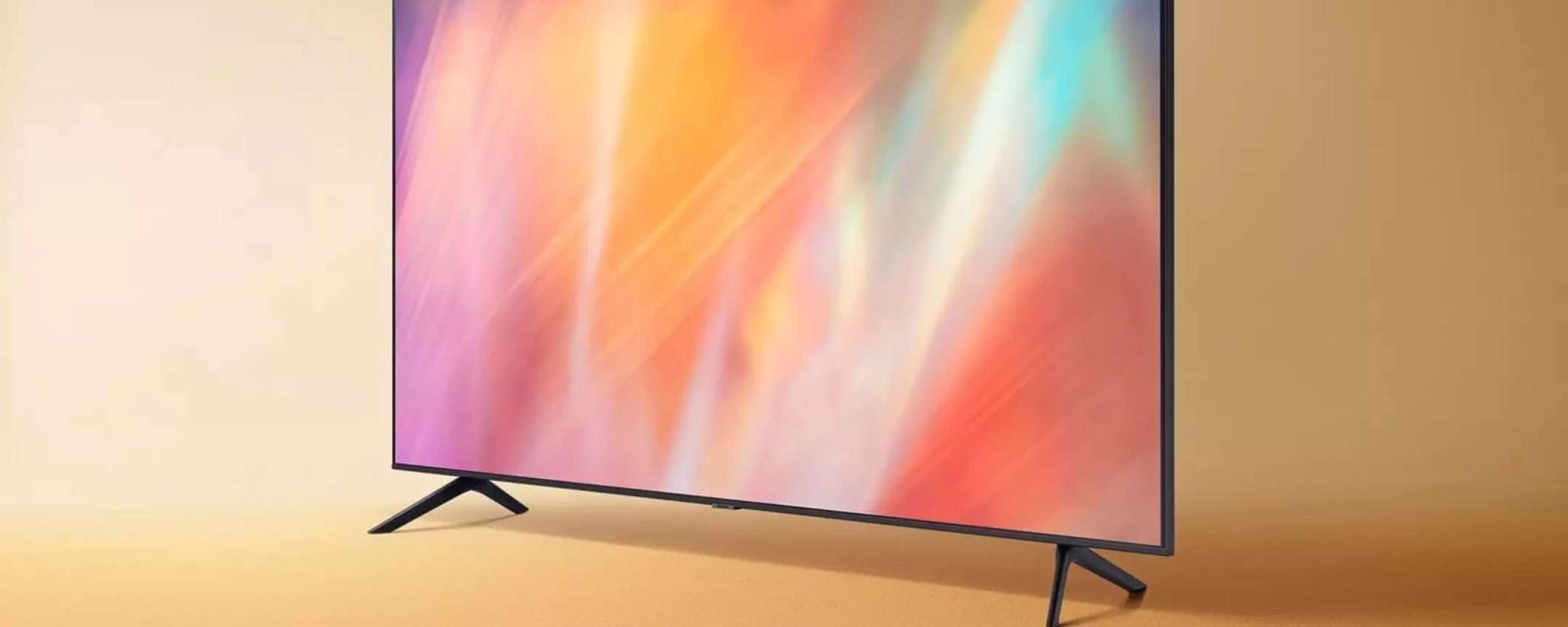 Questo Smart TV di Samsung è in SUPER OFFERTA su Amazon: costa 349€ (anche in 5 rate)