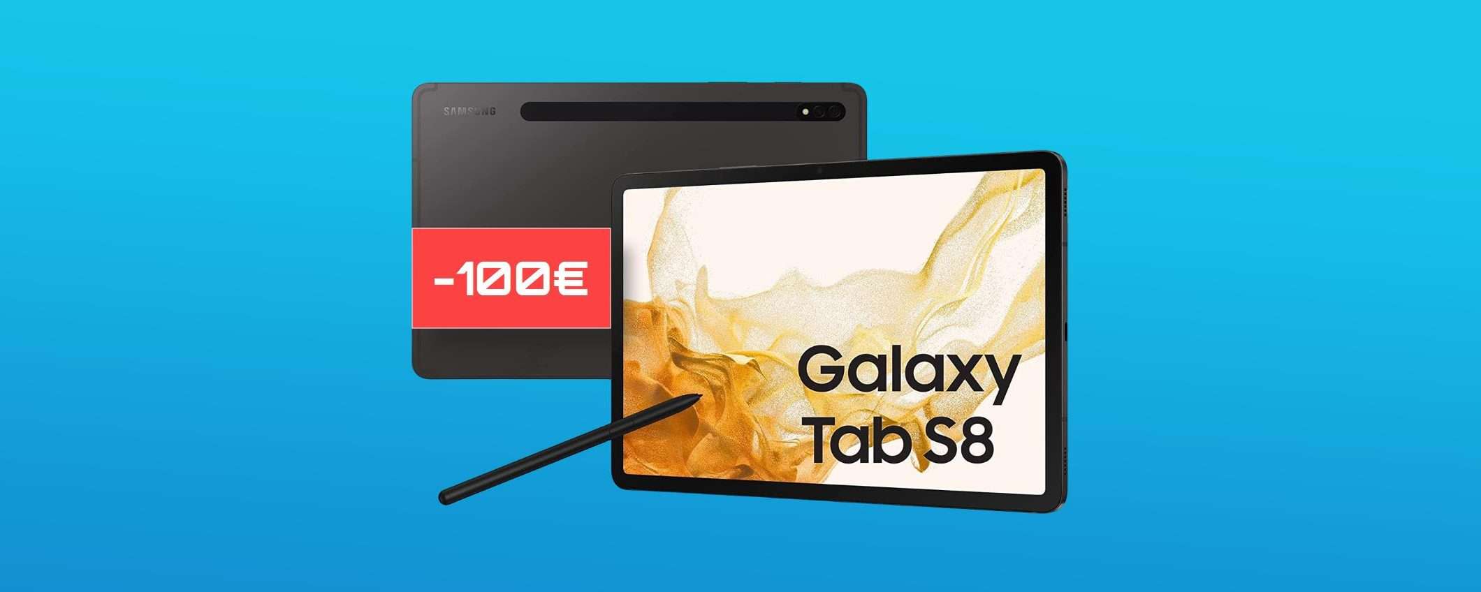 Samsung Galaxy Tab S8: lo SCONTO a cui non puoi resistere (-100€)