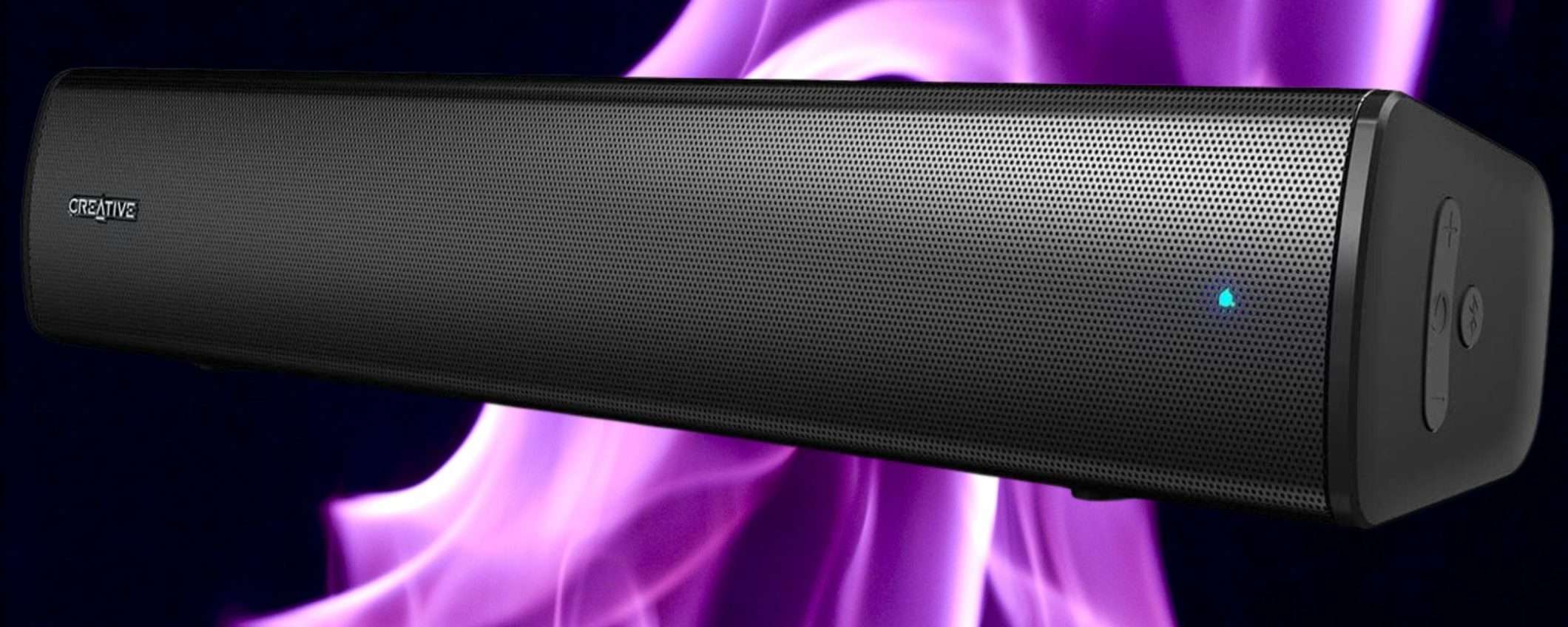 Da Creative una soundbar wireless IMPRESSIONANTE a mini prezzo (47€)