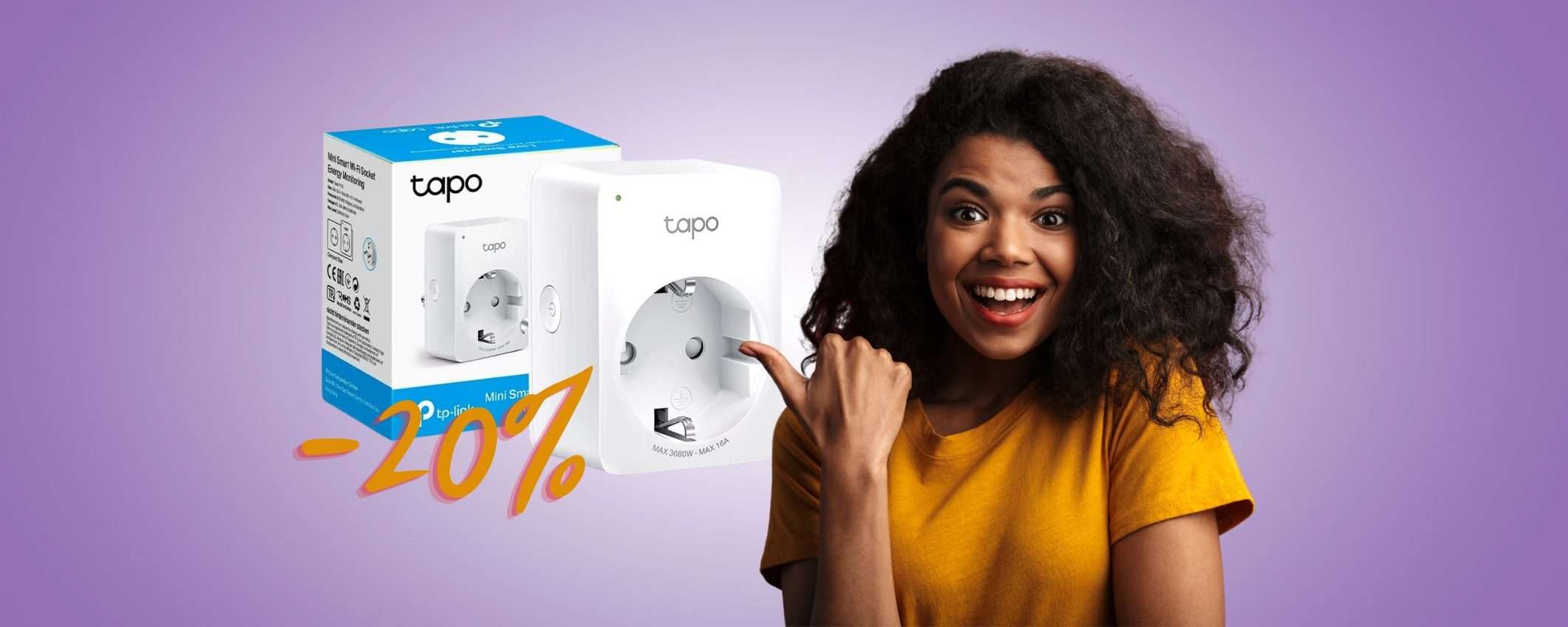 Torna lo SCONTO per la presa intelligente Tp-Link (-20%)