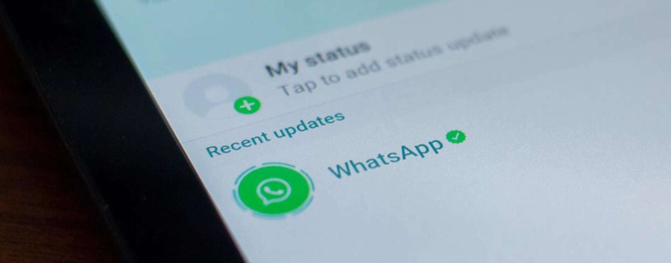 WhatsApp: nuova grafica per l’editor di testo degli aggiornamenti di stato