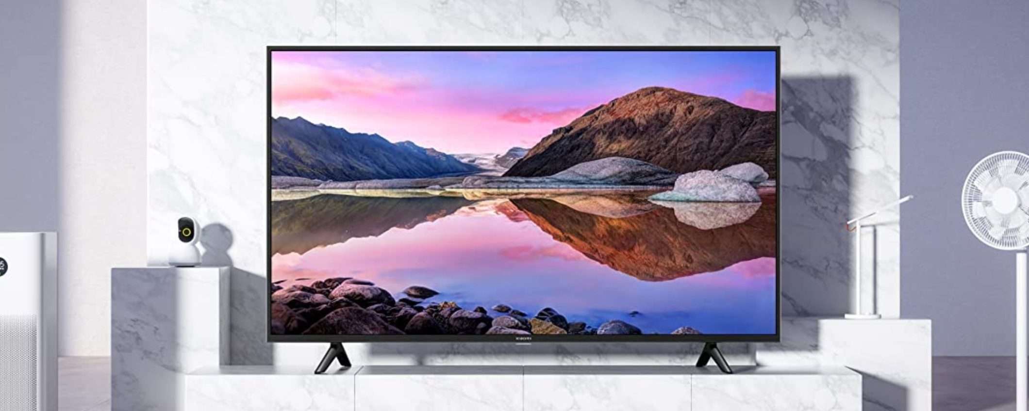 Xiaomi P1E: la smart TV HD Ready è l'offerta HOT di eBay (-44%)