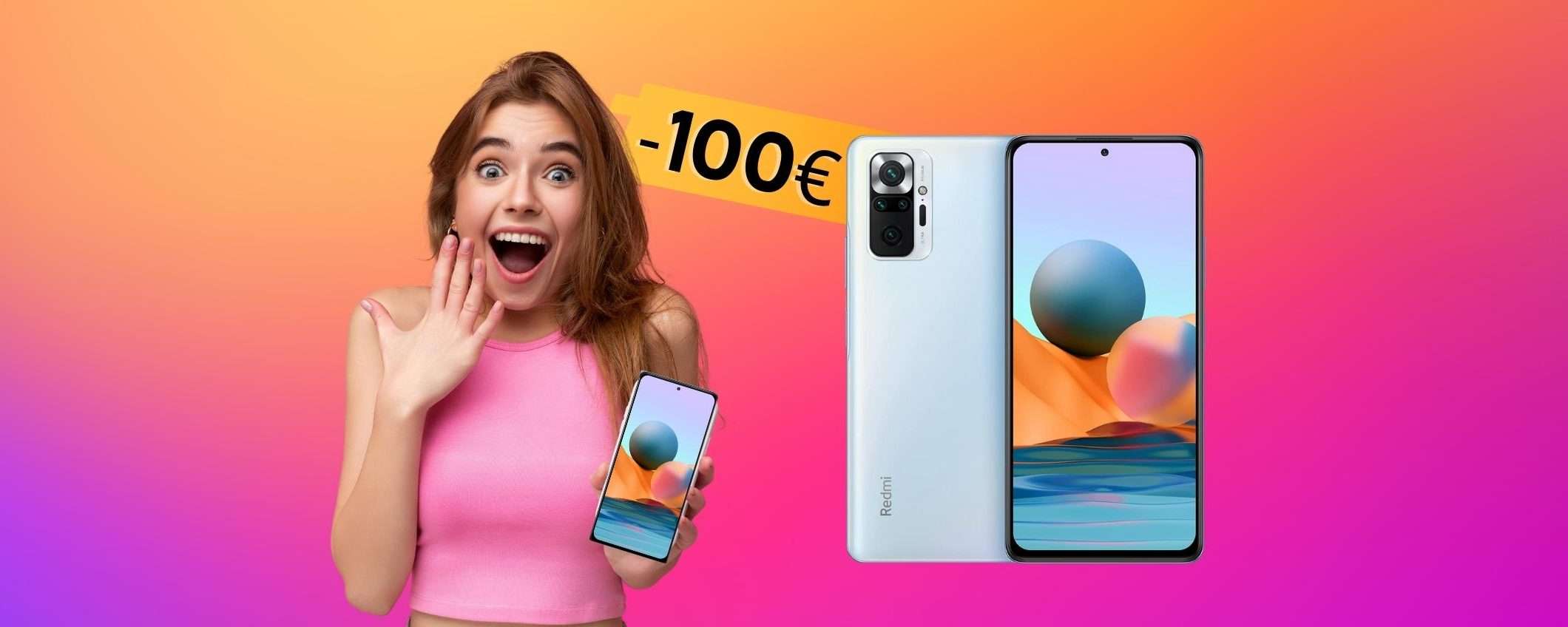 Xiaomi Redmi Note 10 Pro in SCONTO di 100€ su Amazon