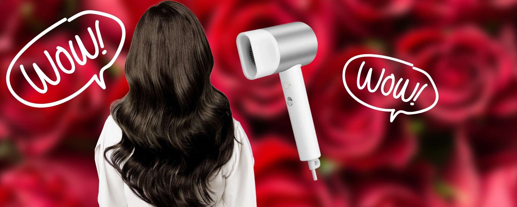 Xiaomi Water Ionic Hair Dryer: da oggi l'UMIDITÀ rende i capelli WOW