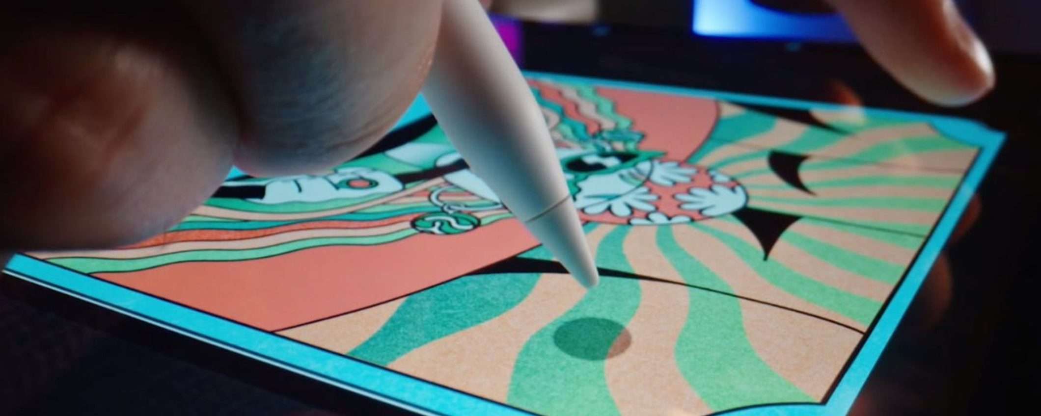 Apple brevetta una Apple Pencil che campiona i colori del mondo reale