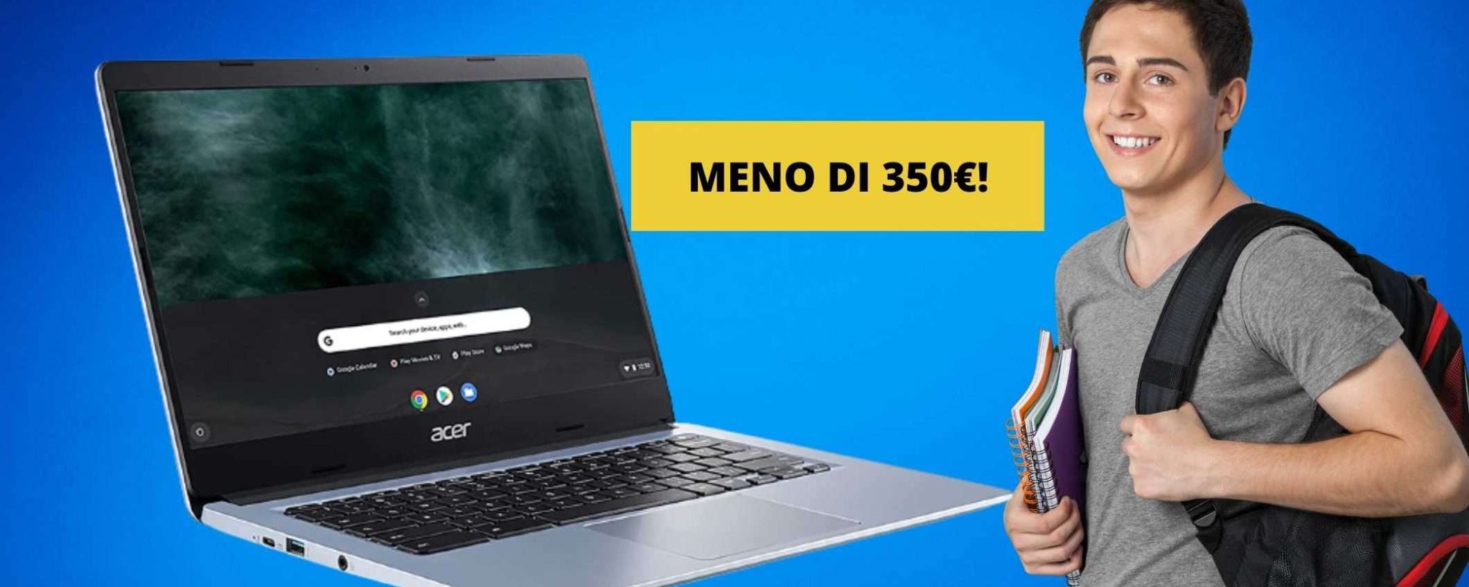 Acer Chromebook: il laptop PERFETTO per gli studenti oggi è a meno di 350€