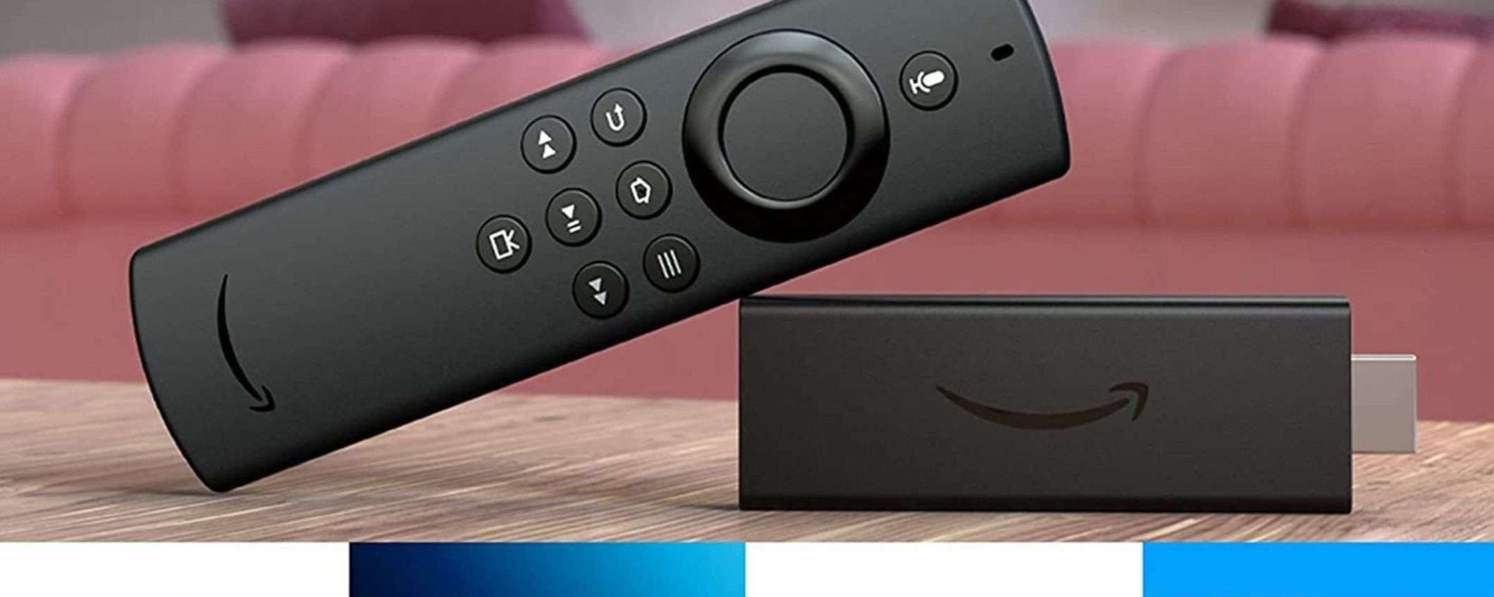 Fire TV Stick Lite è in offerta a 19,99 euro: a questo prezzo NON HA RIVALI