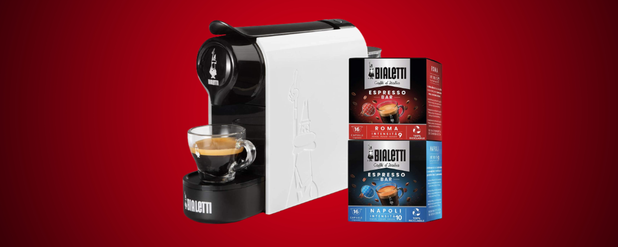 Bialetti Gioia: il caffè in cialde non è mai stato così conveniente (-34%)