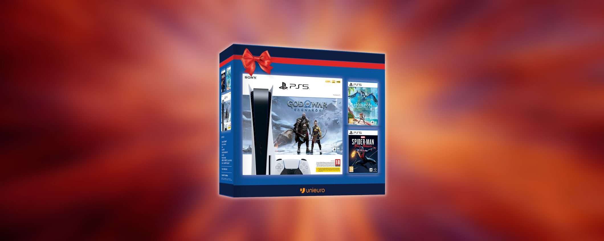 PS5 con God of War, Horizon e Spider-Man disponibile ORA su Unieuro (agg.)