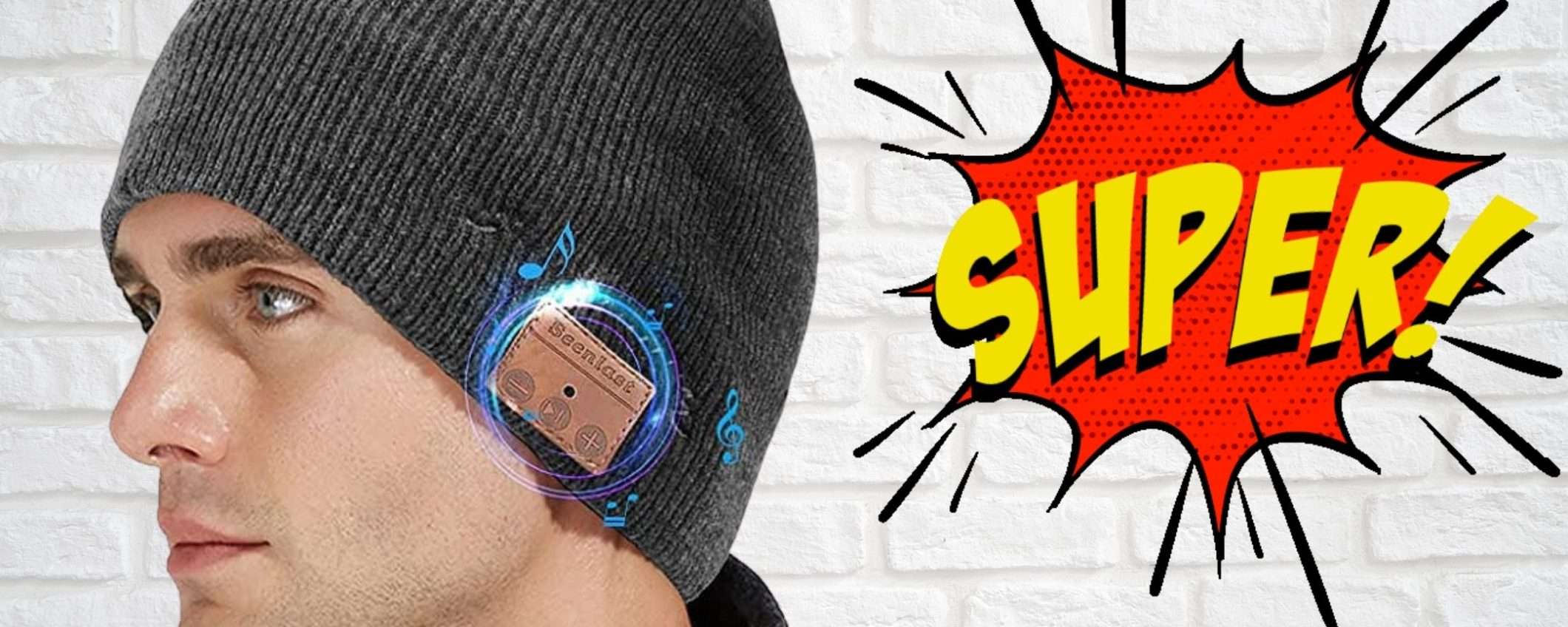 Solo 9€ per lo spettacolare cappello SMART: prezzo Amazon inaspettato (-50%)