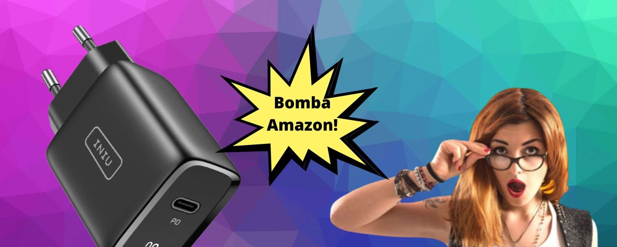 Caricatore rapido per iPhone ad appena 13€, BOMBA AMAZON