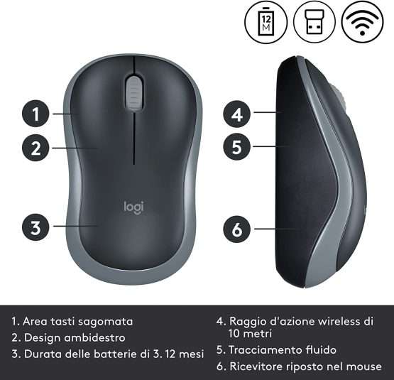 Logitech M185