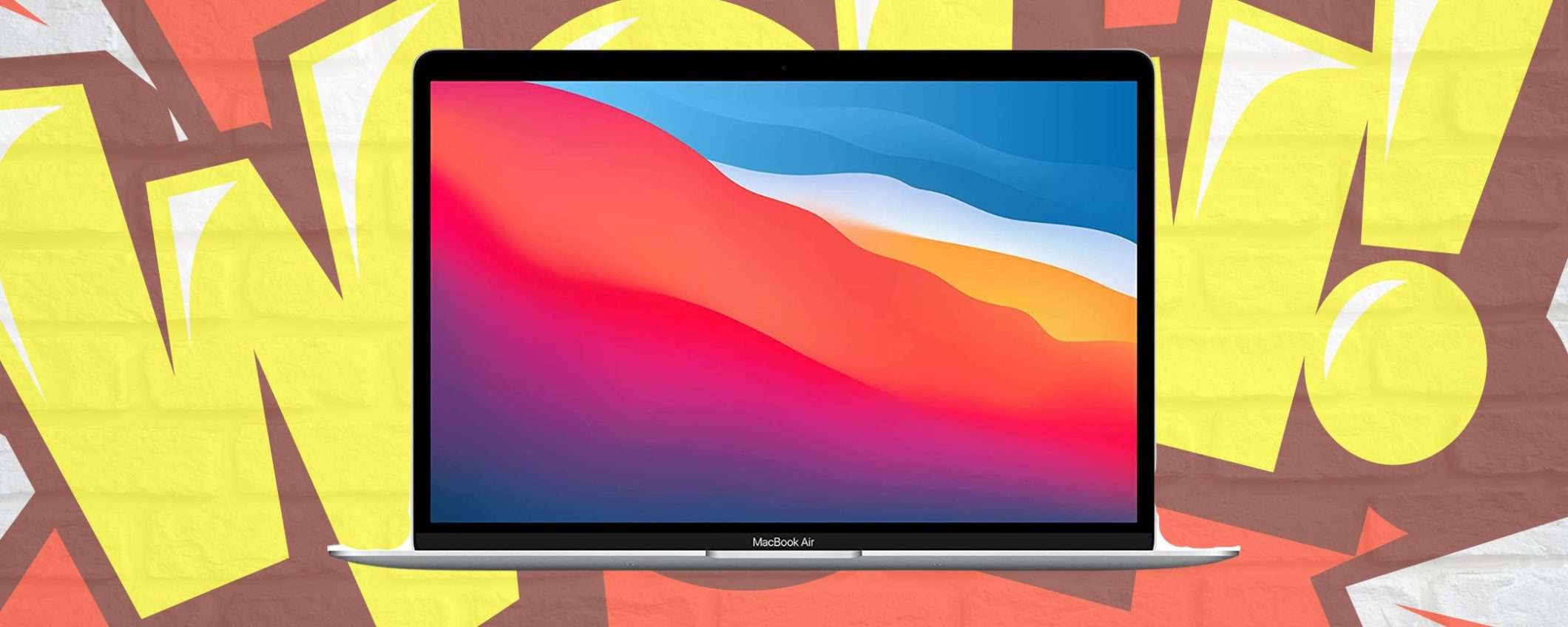 MacBook Air 2020 a prezzo SBRICIOLATO su Amazon: finirà subito