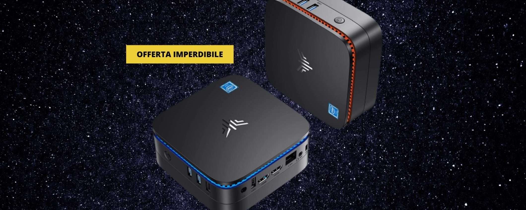 Mini PC con Windows 11 Pro, 16GB di RAM e SSD da 512GB in super offerta: risparmia oltre 130€