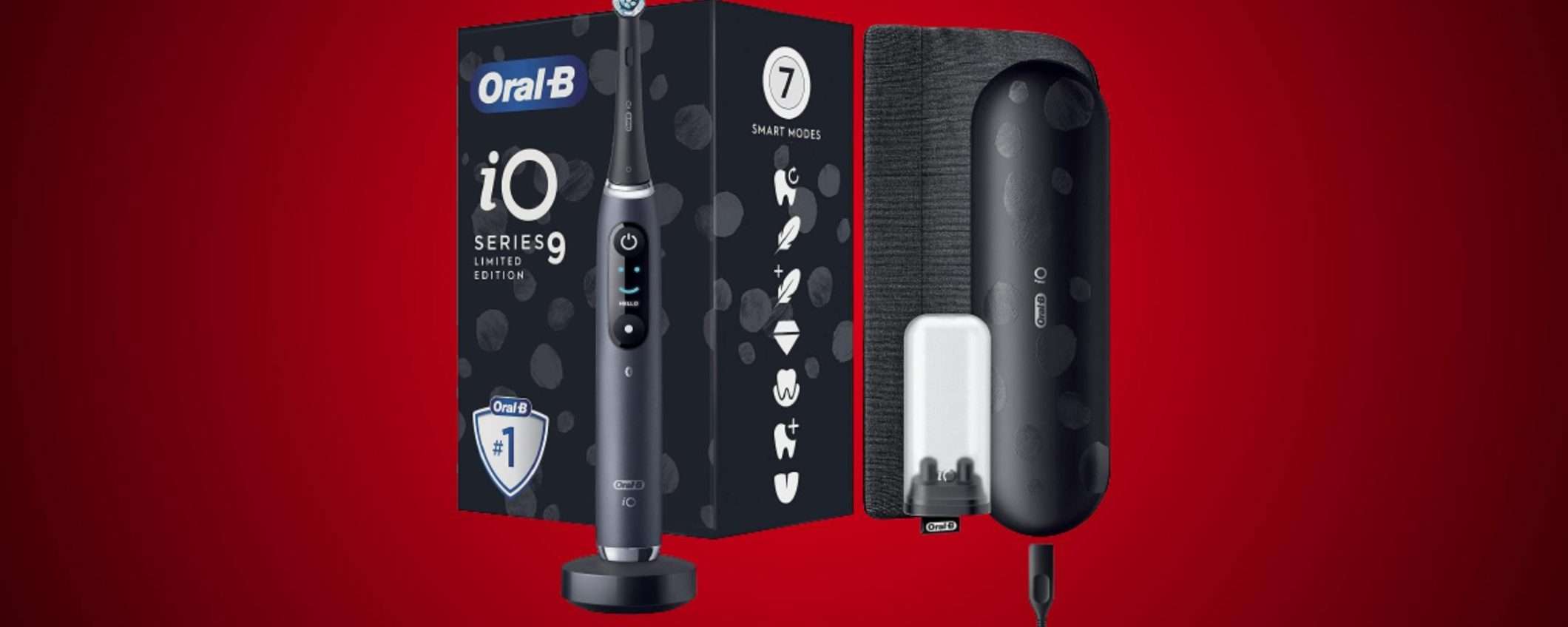 Oral-B iO9: il re degli spazzolini elettrici è in offerta su Amazon (-43%)