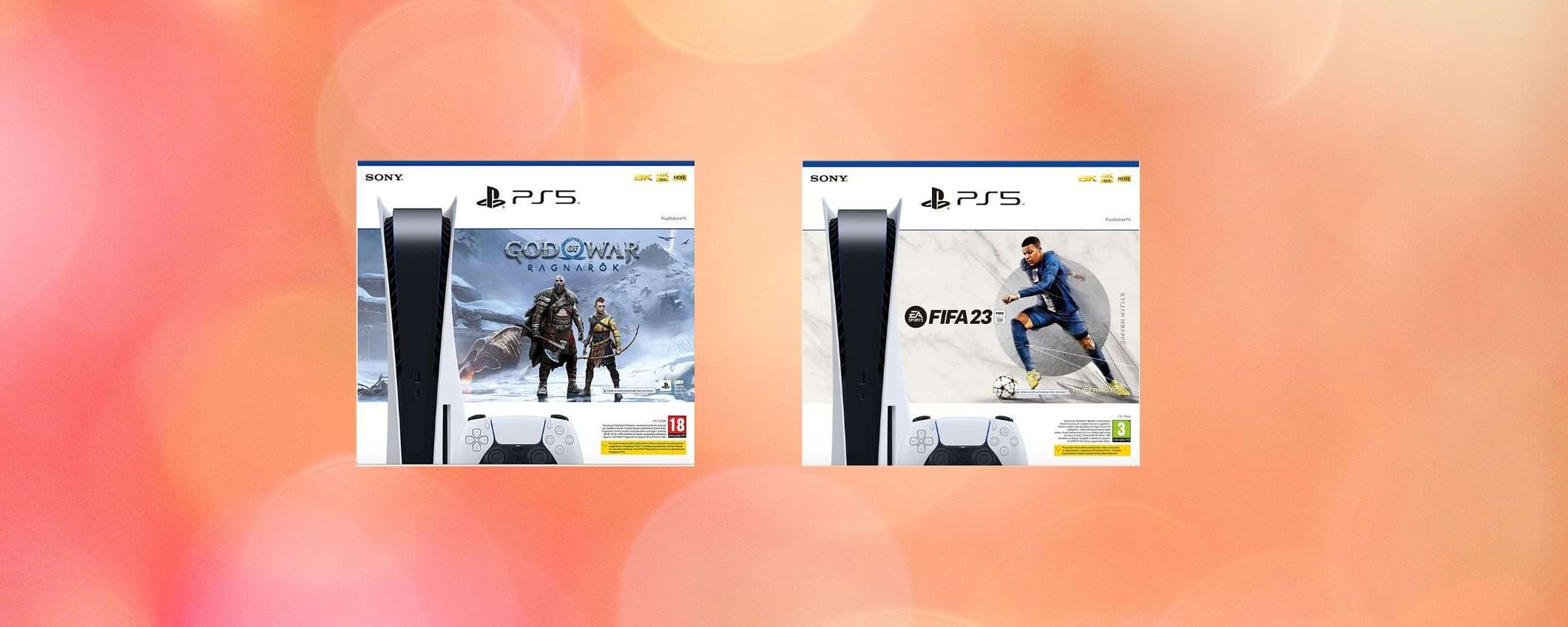 PS5: due bundle DISPONIBILI su Amazon, scegli il tuo ADESSO