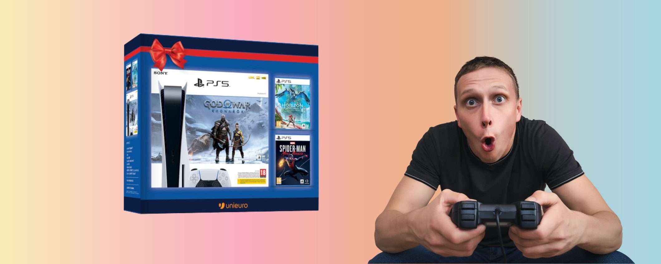 PS5 disponibile ADESSO da Unieuro: tuo un bundle eccezionale