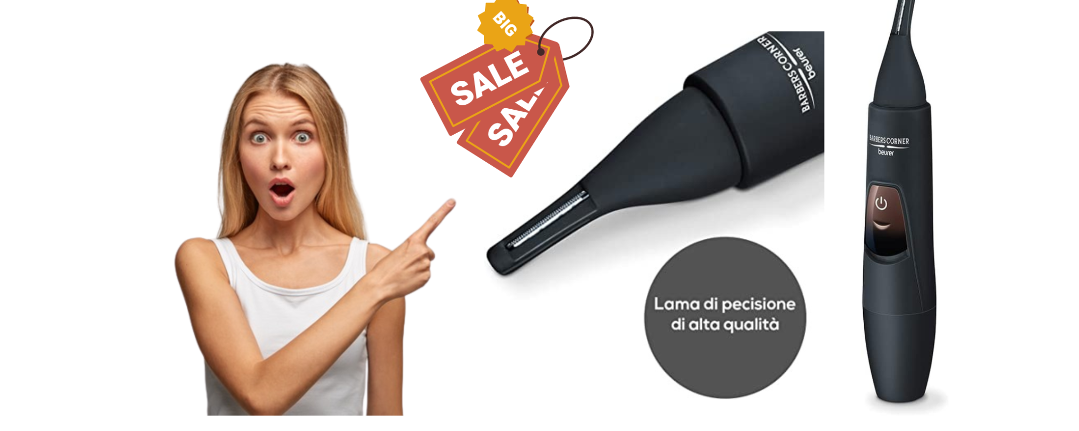 Rifinitore di precisione Beurer, sconto del 40% solo su Amazon!