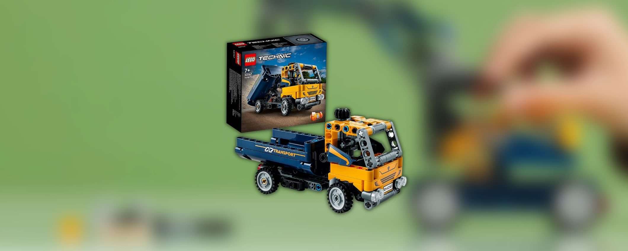 Set LEGO Technic Camion Ribaltabile 2-in-1: offertissima Amazon (8€)