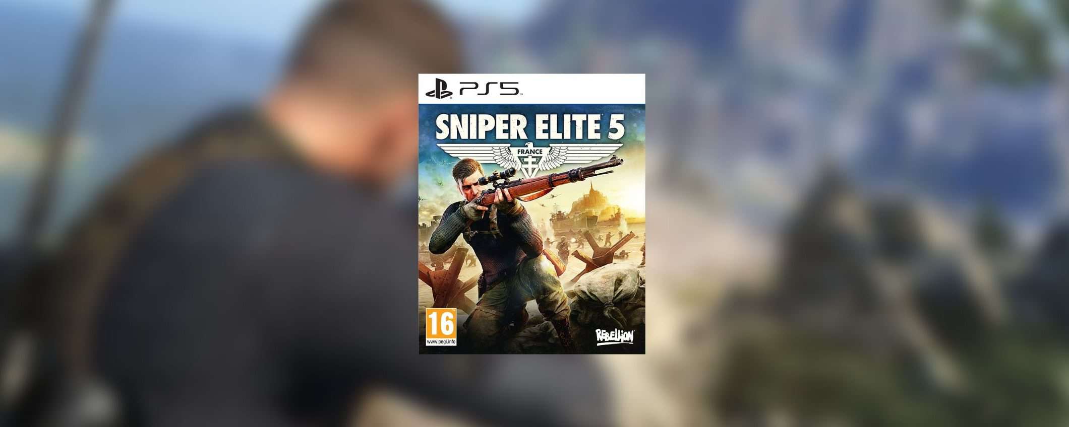 Sniper Elite 5 per PS5 al MINIMO STORICO su Amazon (-47%)