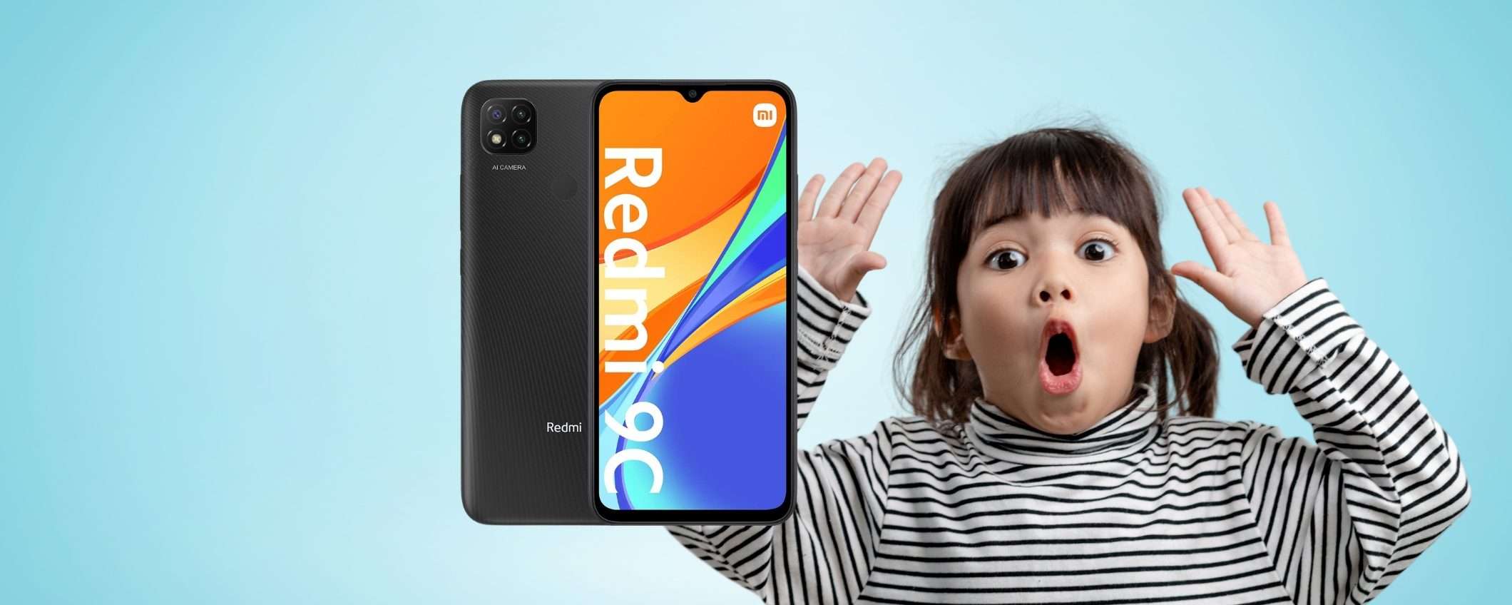 Xiaomi Redmi 9C: lo smartphone che con 130€ STUPISCE