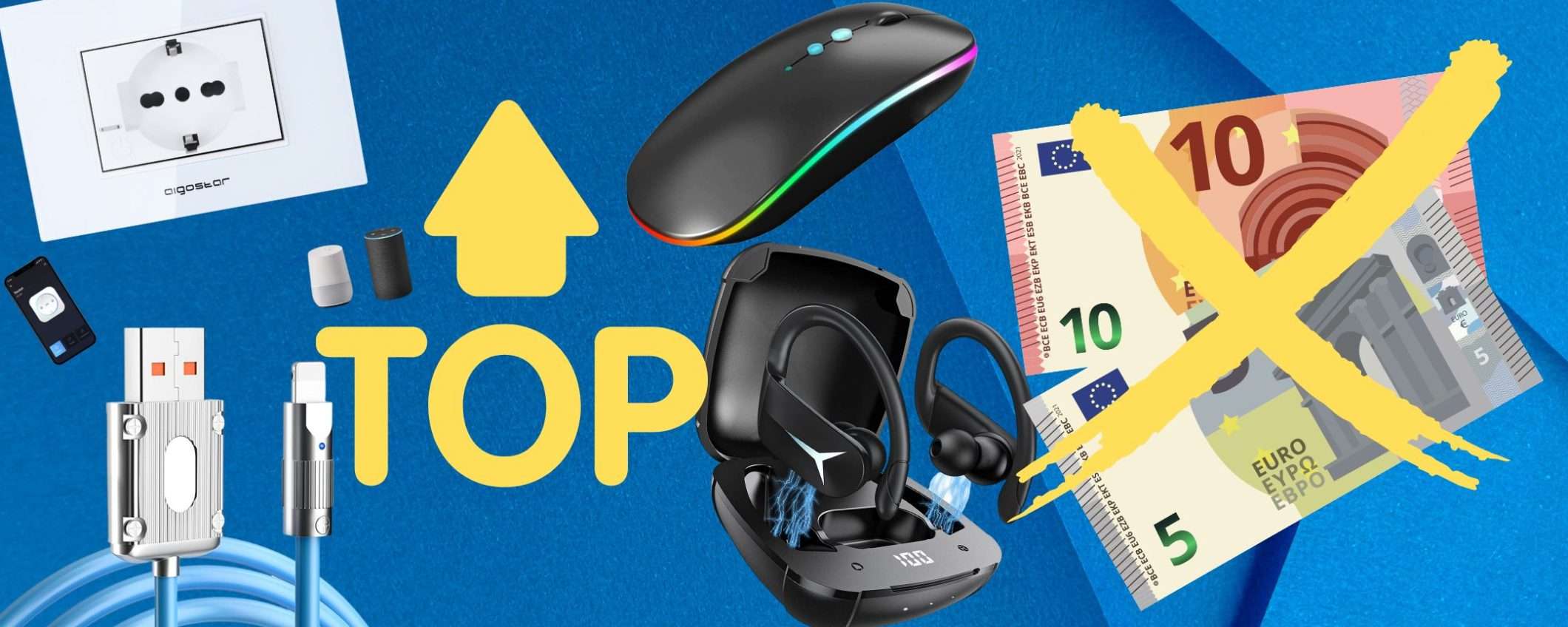 Amazon affari tech ESAGERATI: ecco 5 occasioni top a meno di 15€