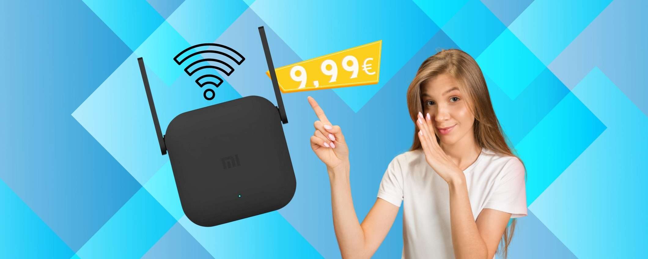 Basta connessione lenta con il Range Extender Pro by Xiaomi a 9,99€