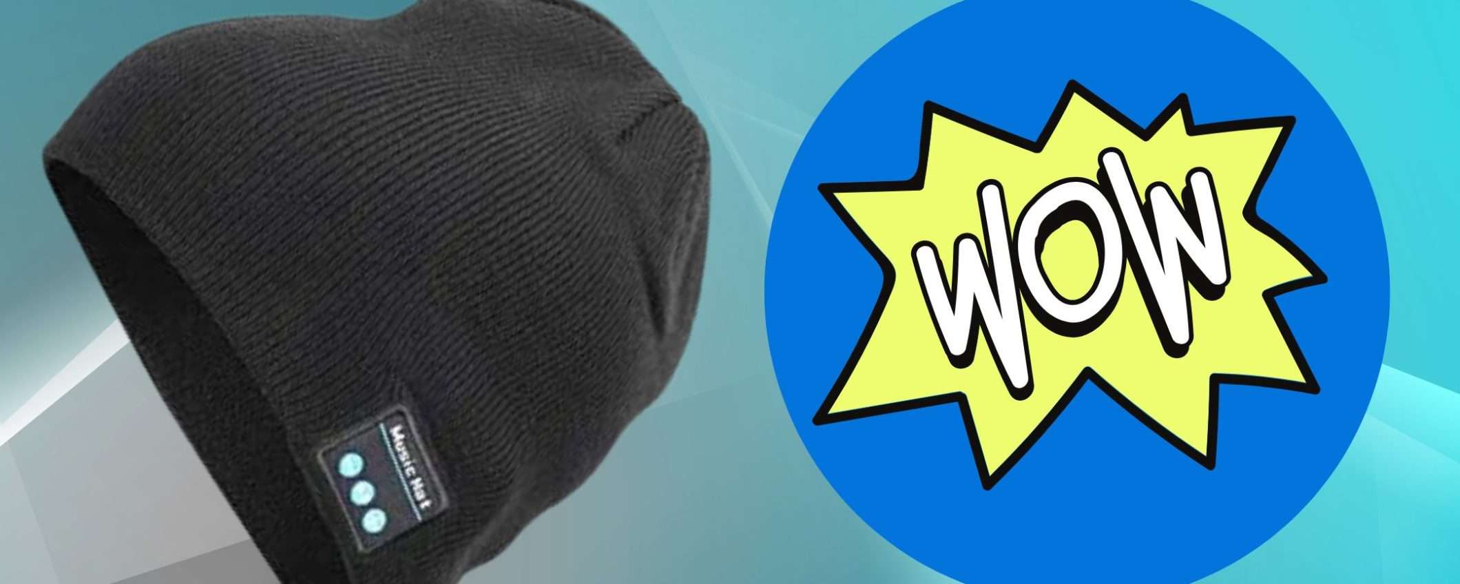 Bastano 8€ per il cappello SMART su Amazon: ricevi i guanti in omaggio (-53%)