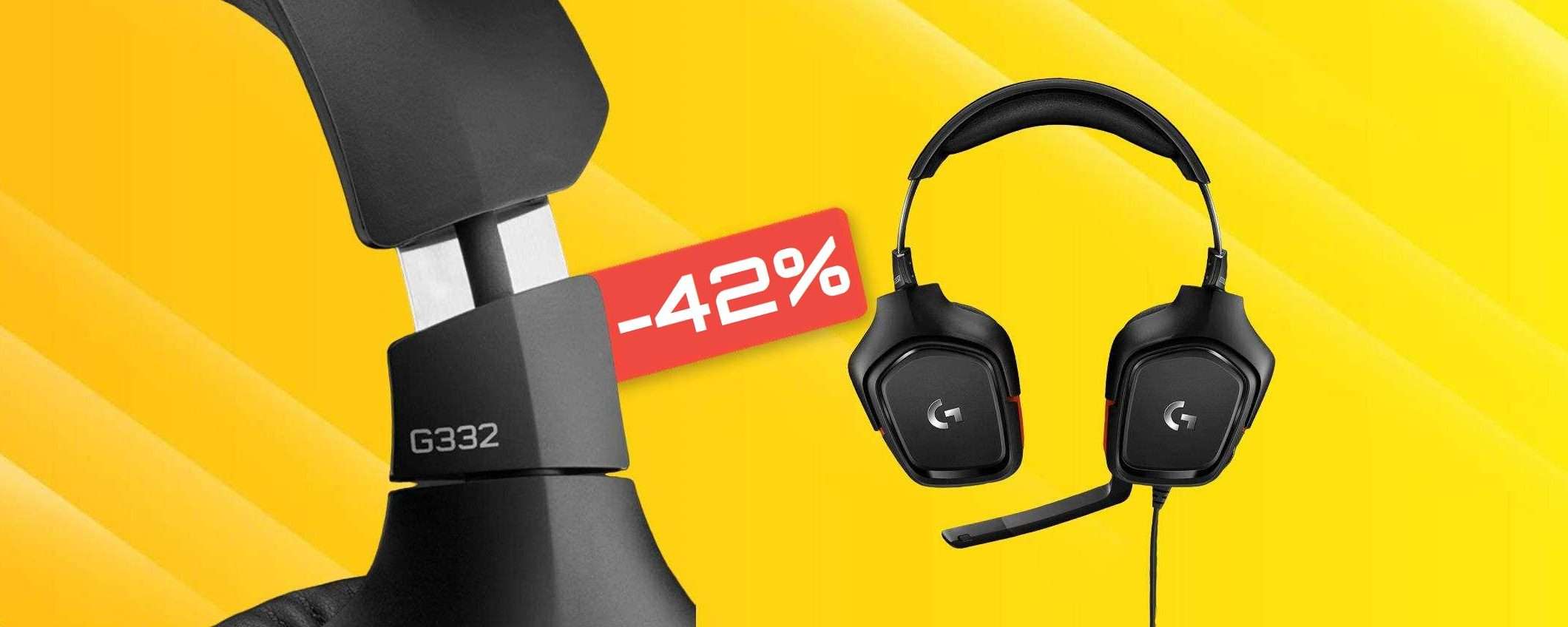 Cuffie Logitech da gaming: le MIGLIORI da acquistare con soli 35€