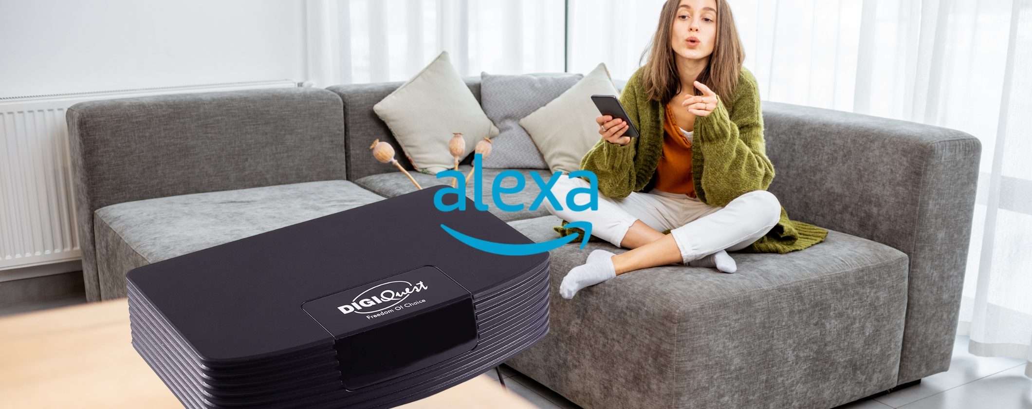 Il decoder digitale terrestre con Alexa integrata oggi costa ancora meno