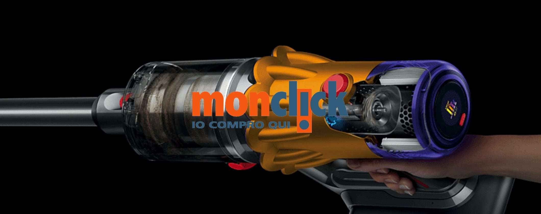 Dyson V12, PAZZIA ASSURDA: su Monclick 150€ di sconto