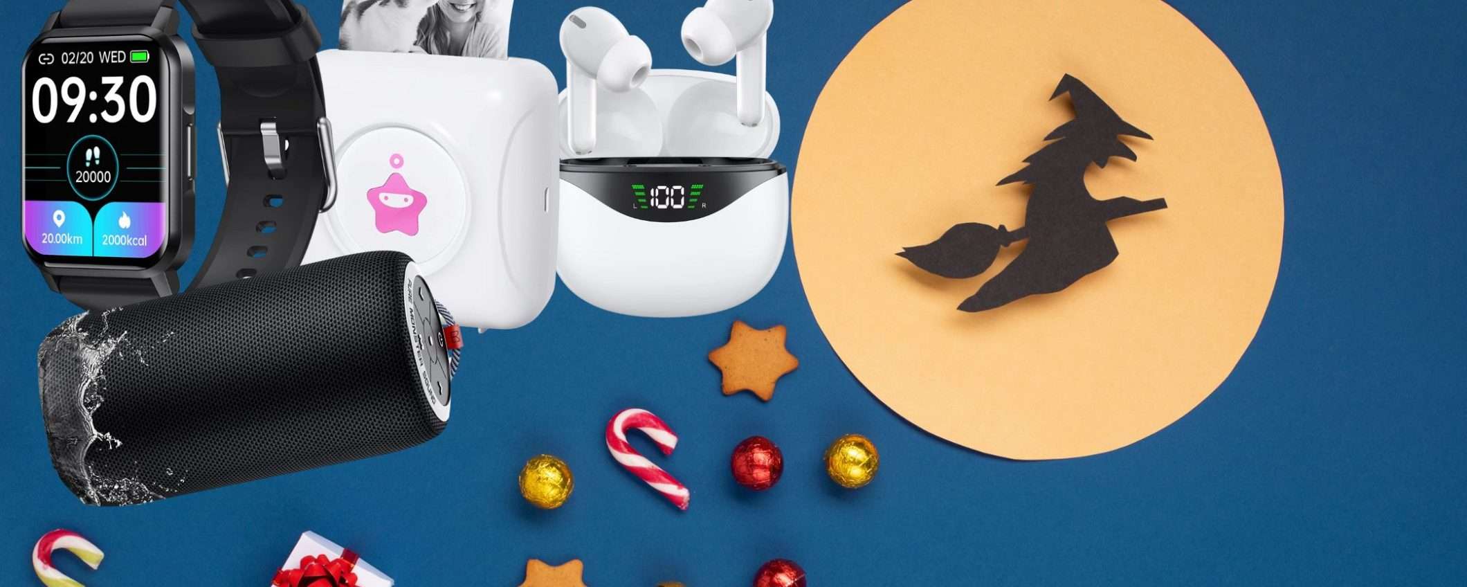 Calza TECH della Befana ricca di coupon su Amazon: tutto da 9€ a meno di 30€