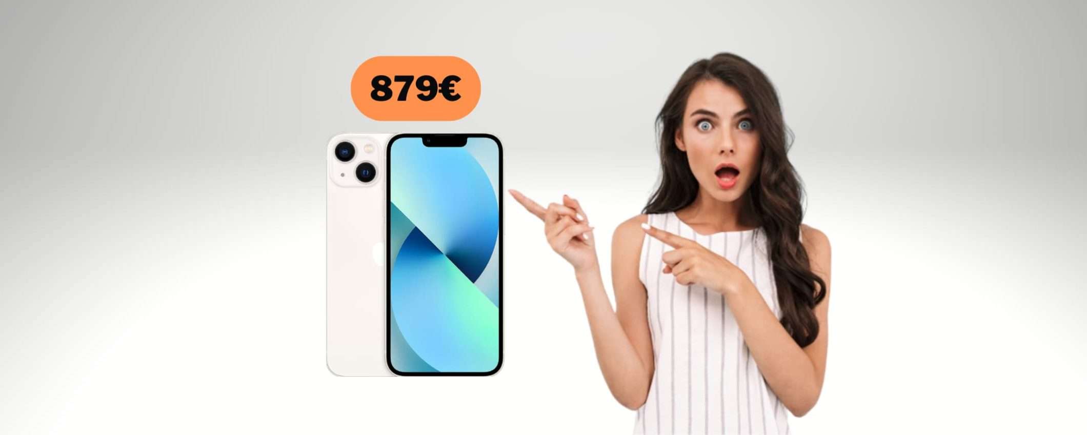 iPhone 13 (256 GB) al MINIMO STORICO su Amazon (879€)