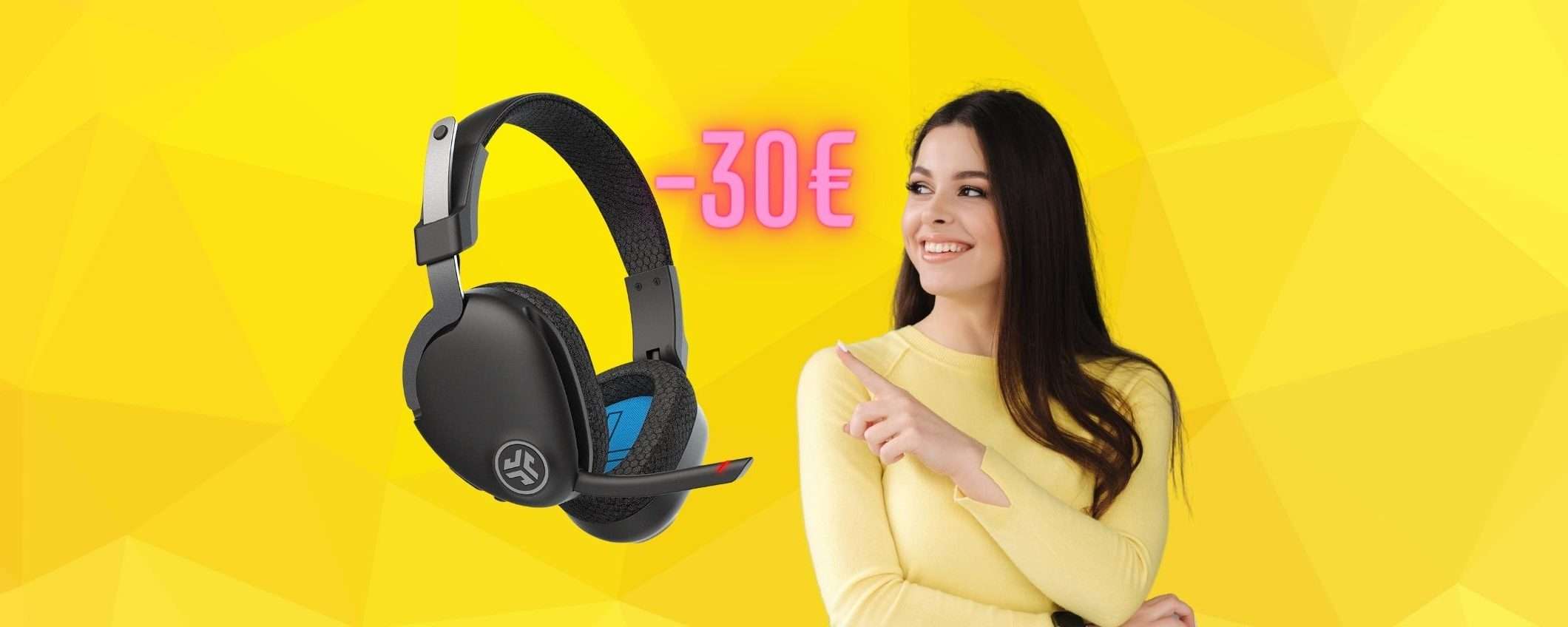 JLab JBuds Work: le cuffie wireless che si trasformano a 59€