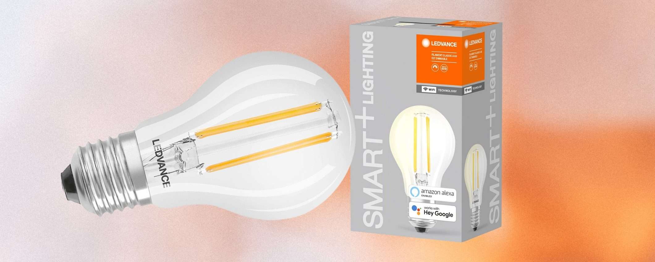 Illuminazione SMART con lampadina LED che consuma pochissimo: 5€