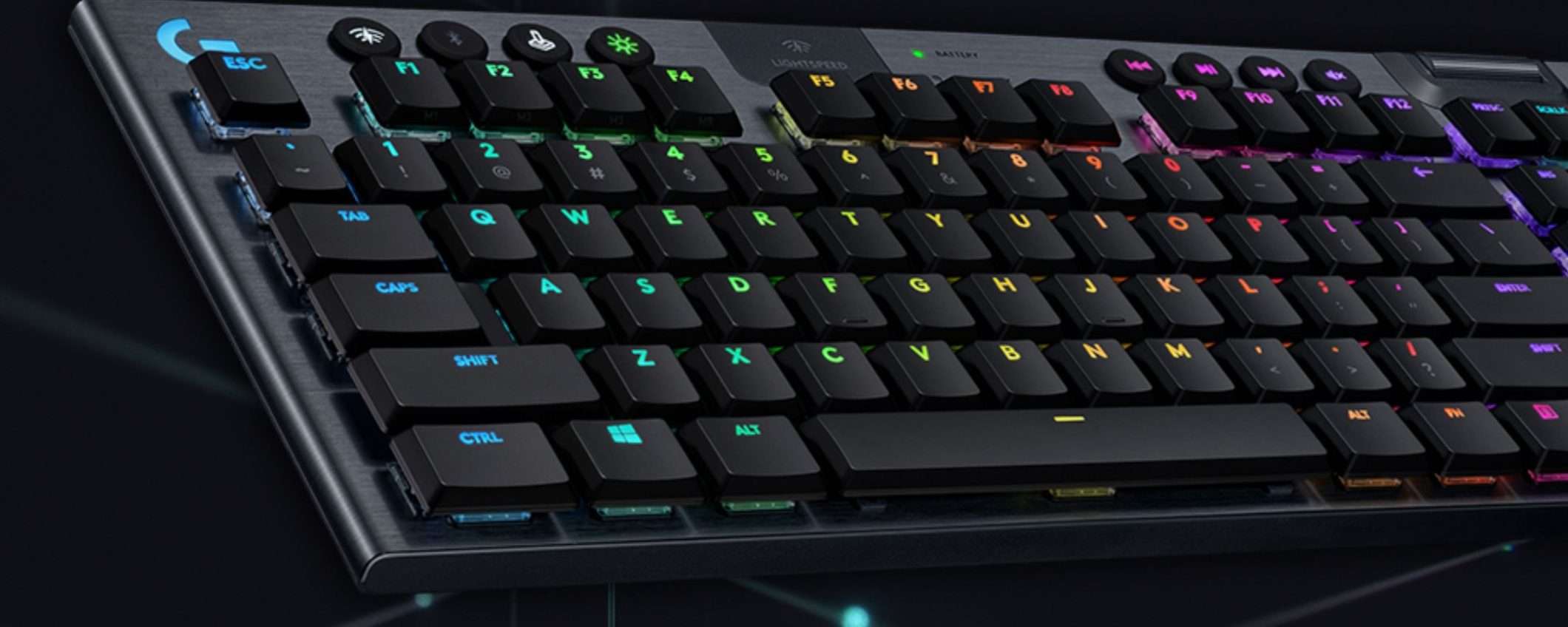 Logitech G915 Lightspeed: tastiera da gaming SPAZIALE a prezzo MICRO