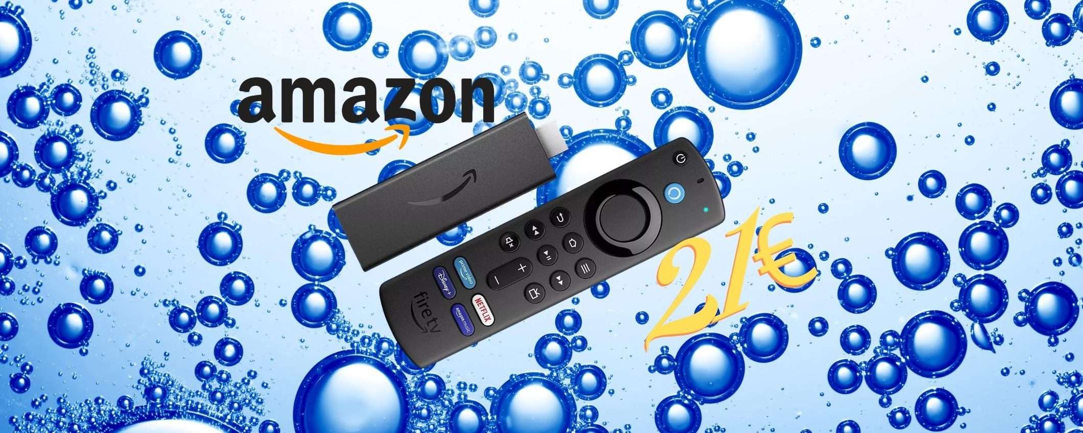 Non cambiare TV, acquista Fire TV Stick Lite e tutto diventa Smart