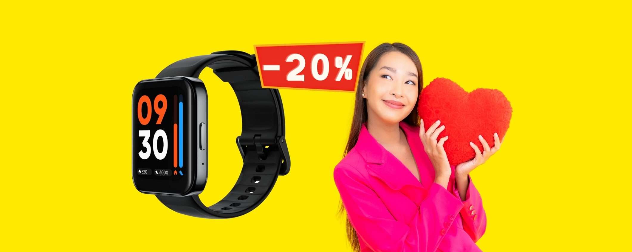 Realme watch 3: lo smartwatch sportivo in OFFERTA lampo (-20%)