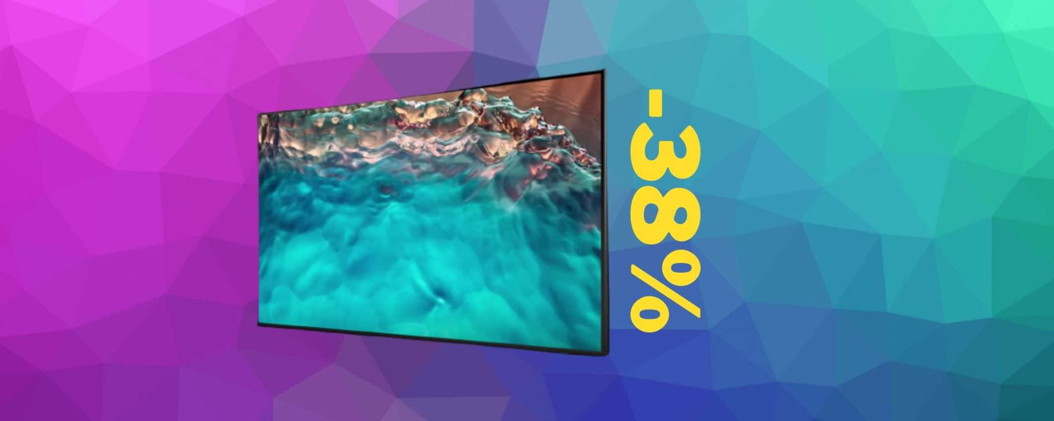 Samsung TV Crystal 4K da 55