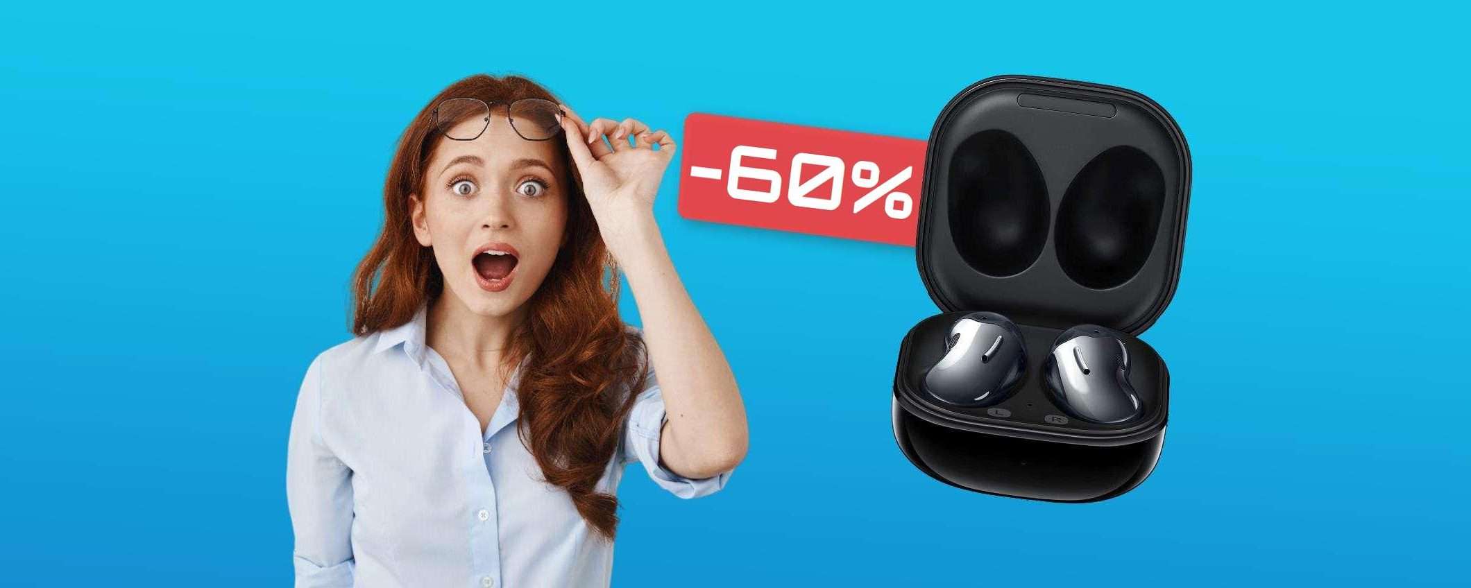 Samsung Galaxy Buds Live ad un prezzo così basso da far sorridere (67€)