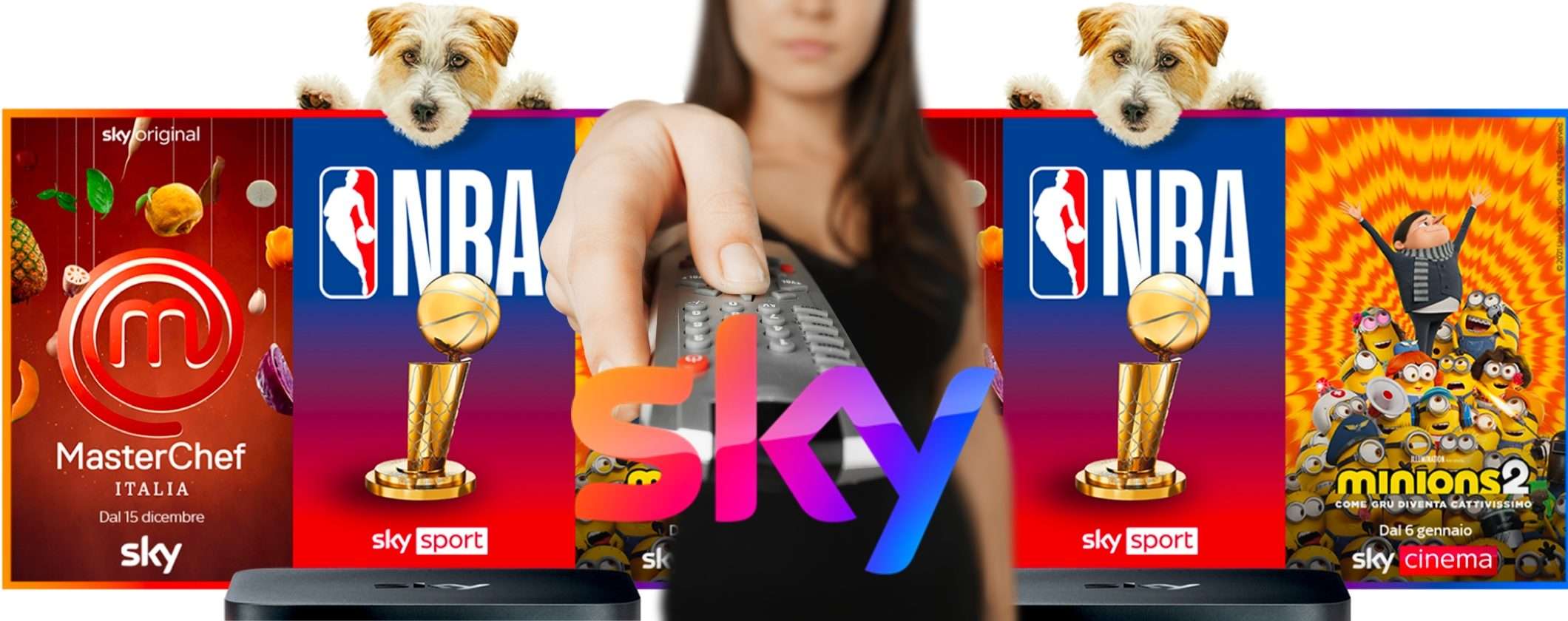 Sky con Netflix, Calcio, TV e Kids a soli 9€: scopri come attivarlo