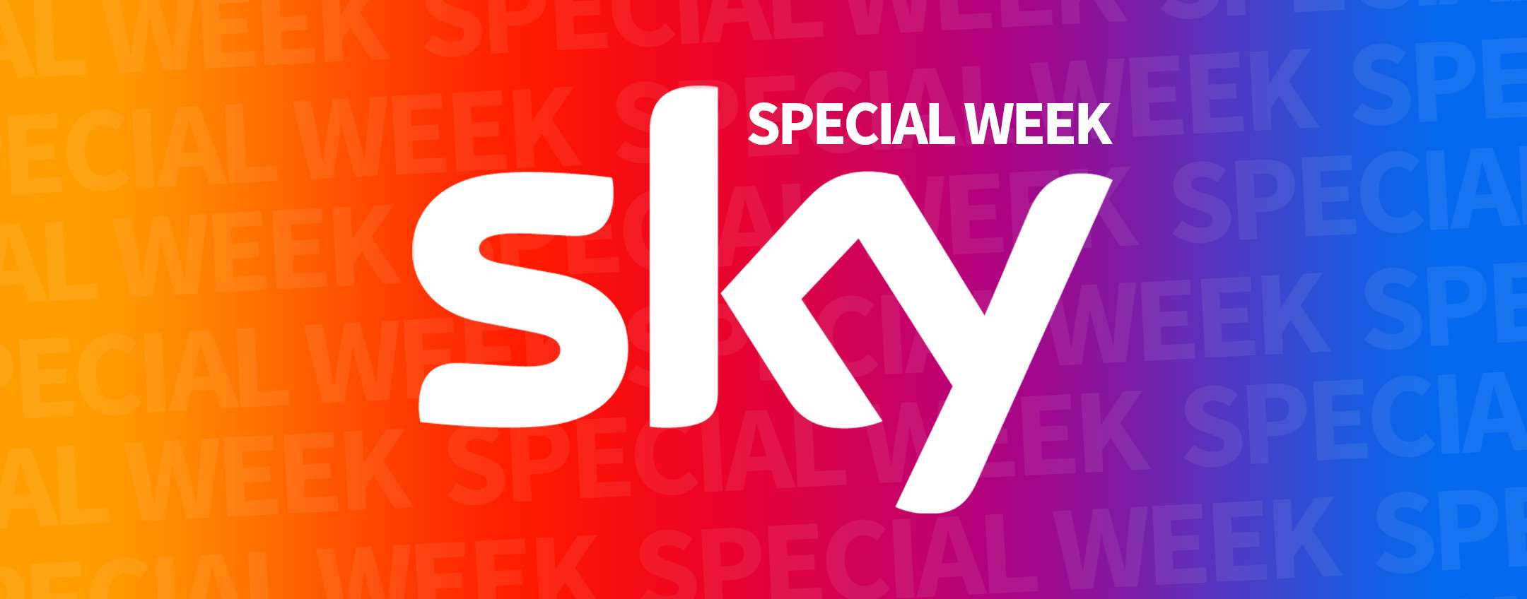 Guarda che promo: con Sky Special Week hai tutto