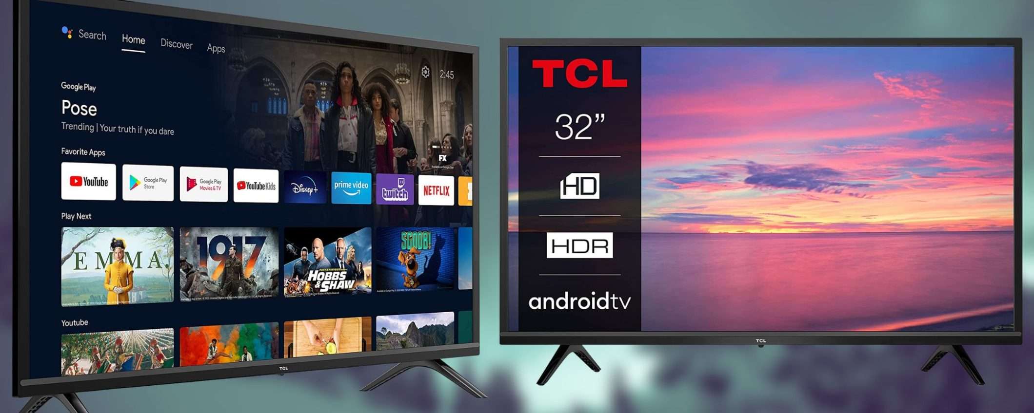 Da TCL una smart TV Android 32