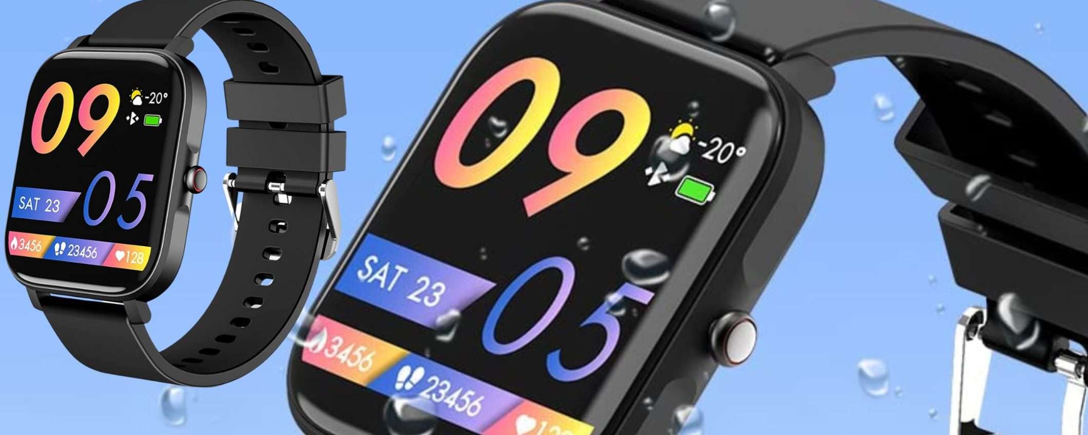 Uno smartwatch STREPITOSO: a 23€ è un regalo, pochissimi pezzi (solo Amazon)