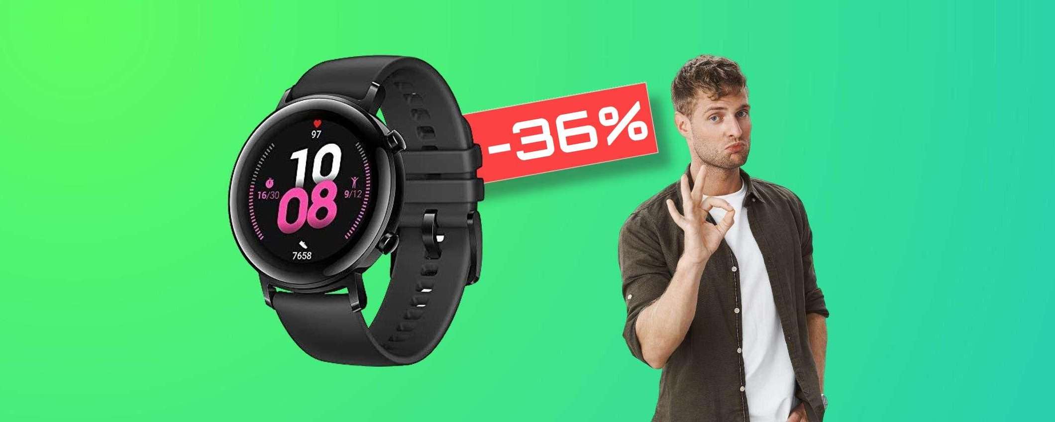 Smartwatch Huawei ad un prezzo IRRIPETIBILE: già tuo con 128€