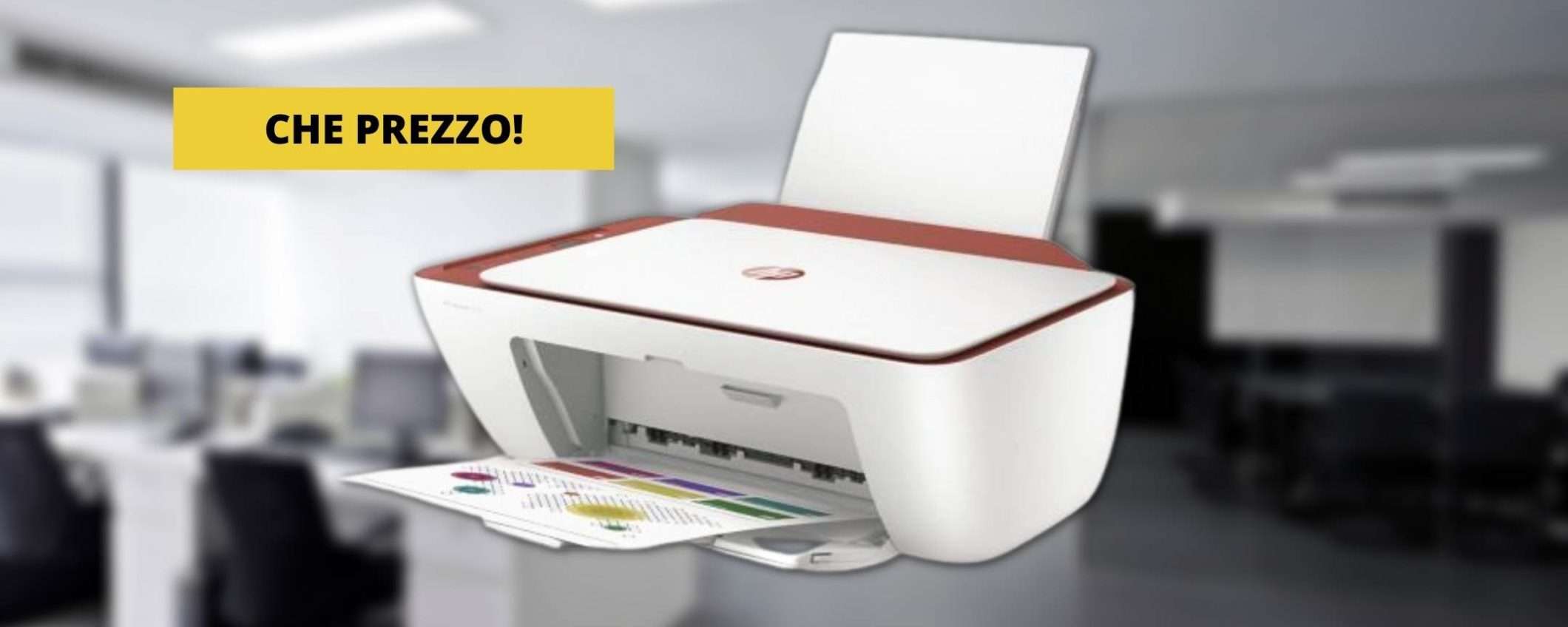 Stampante multifunzione HP DeskJet 2723e: prezzo bomba, tua a meno di 40€